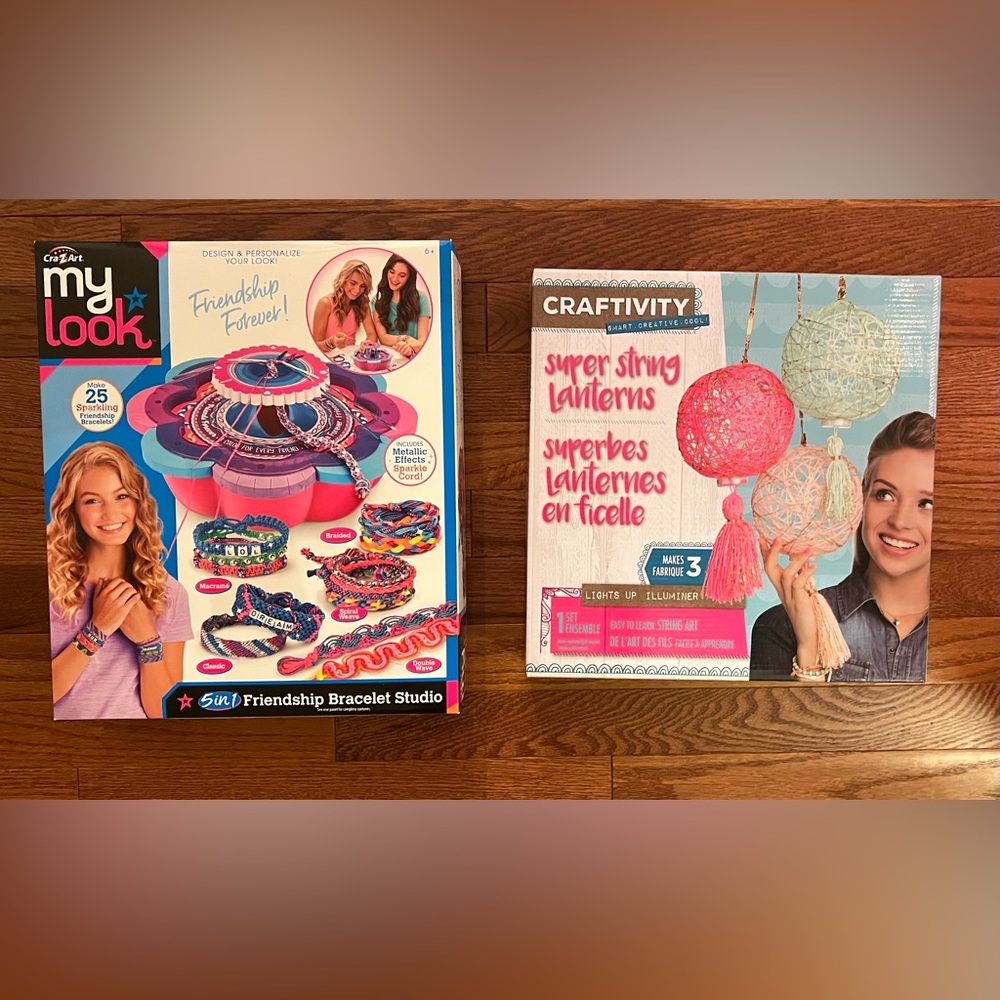 Craft Kits-Lantern Maker and Bracelet Maker